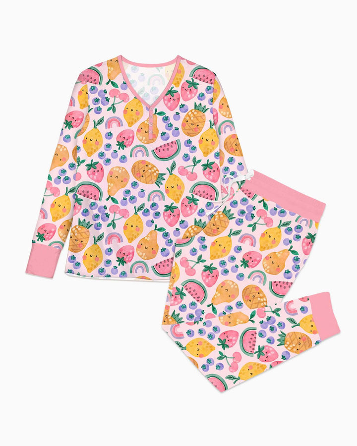 Fruitie Cuties Family Matching Bamboo Women Pajama Set