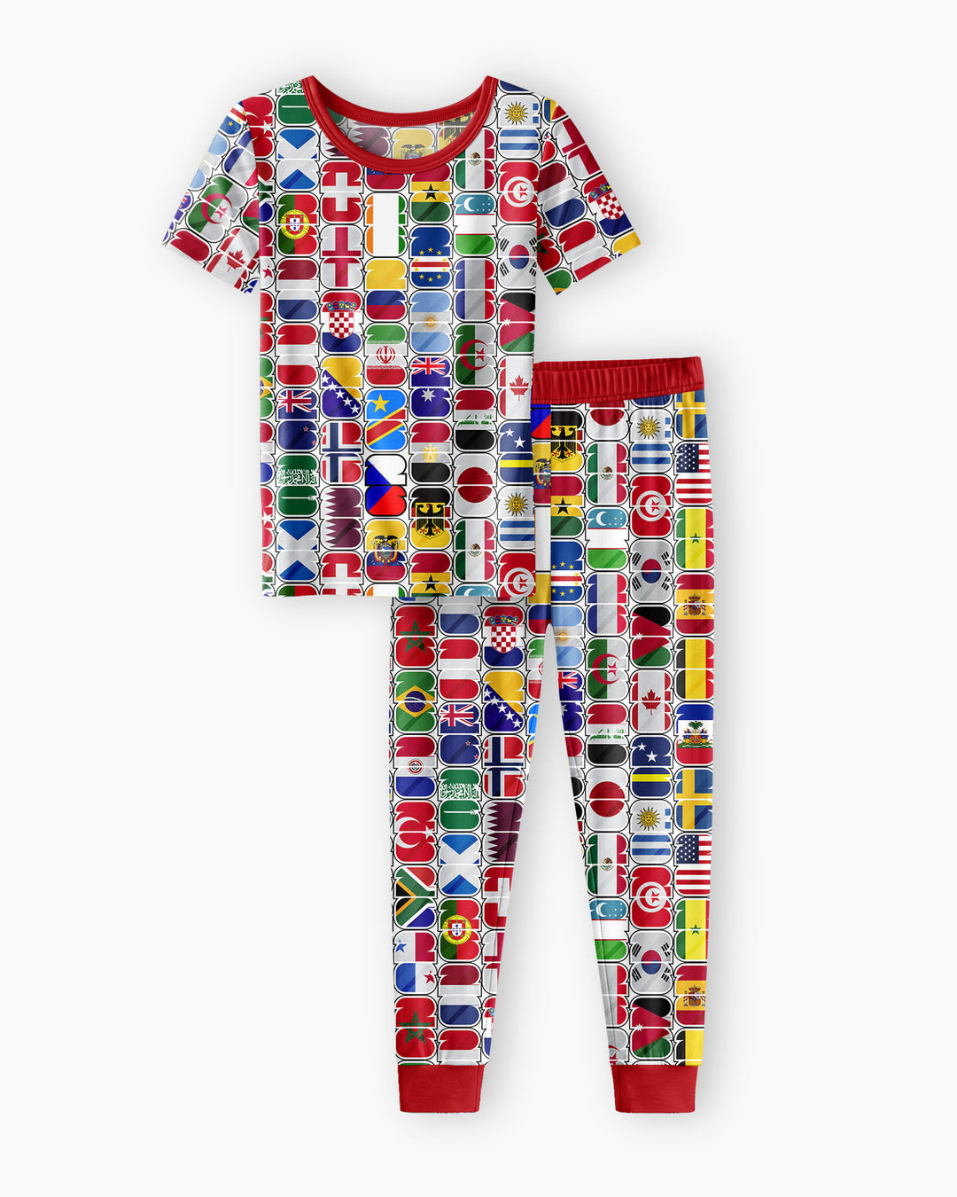 We Are 26 Family Matching Bamboo Two Piece Short Sleeve Pajama Set