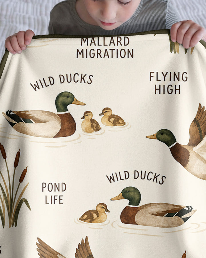 Little Pond Wander Bamboo Blanket