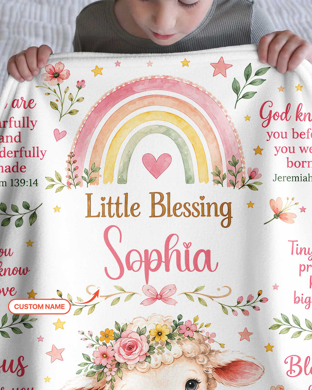 Little Blessing Baby Bamboo Blanket