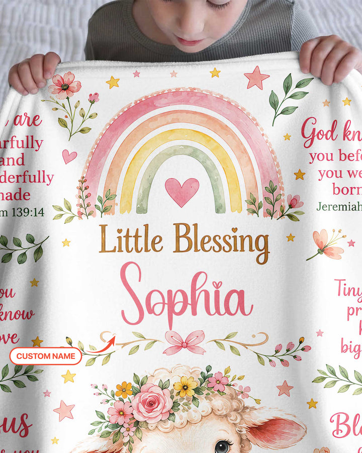 Little Blessing Baby Bamboo Blanket