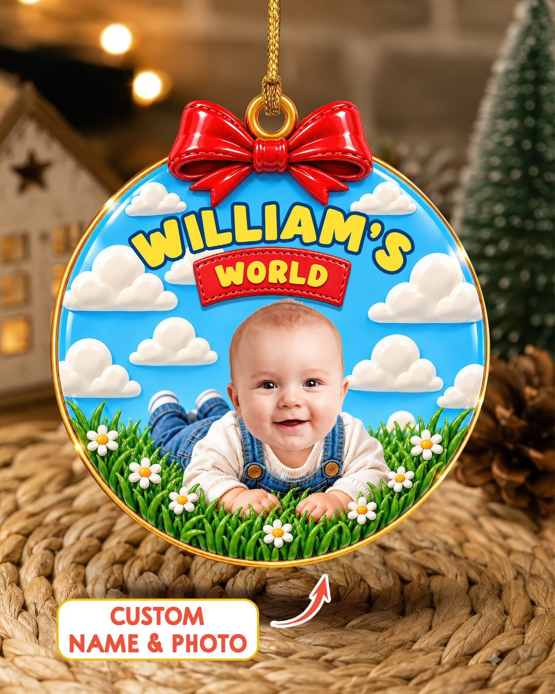 Baby Story Acrylic Ornament