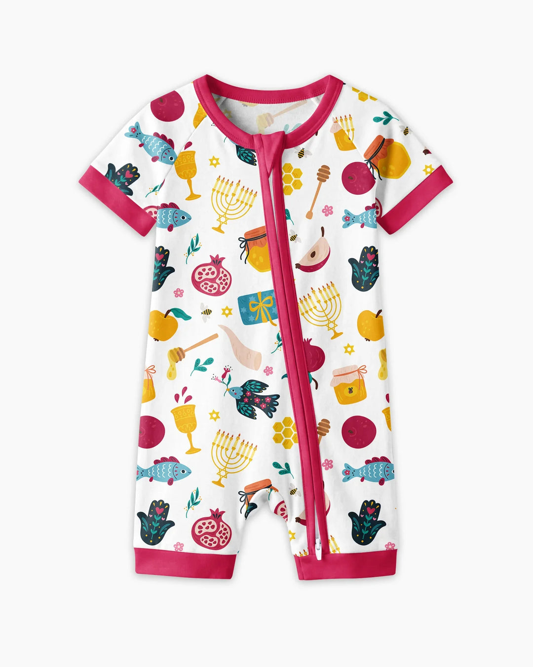 Shanah Tovah Party Bamboo Shorty Zippy