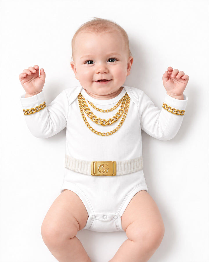 Mini Gold Boss Bamboo Bodysuit