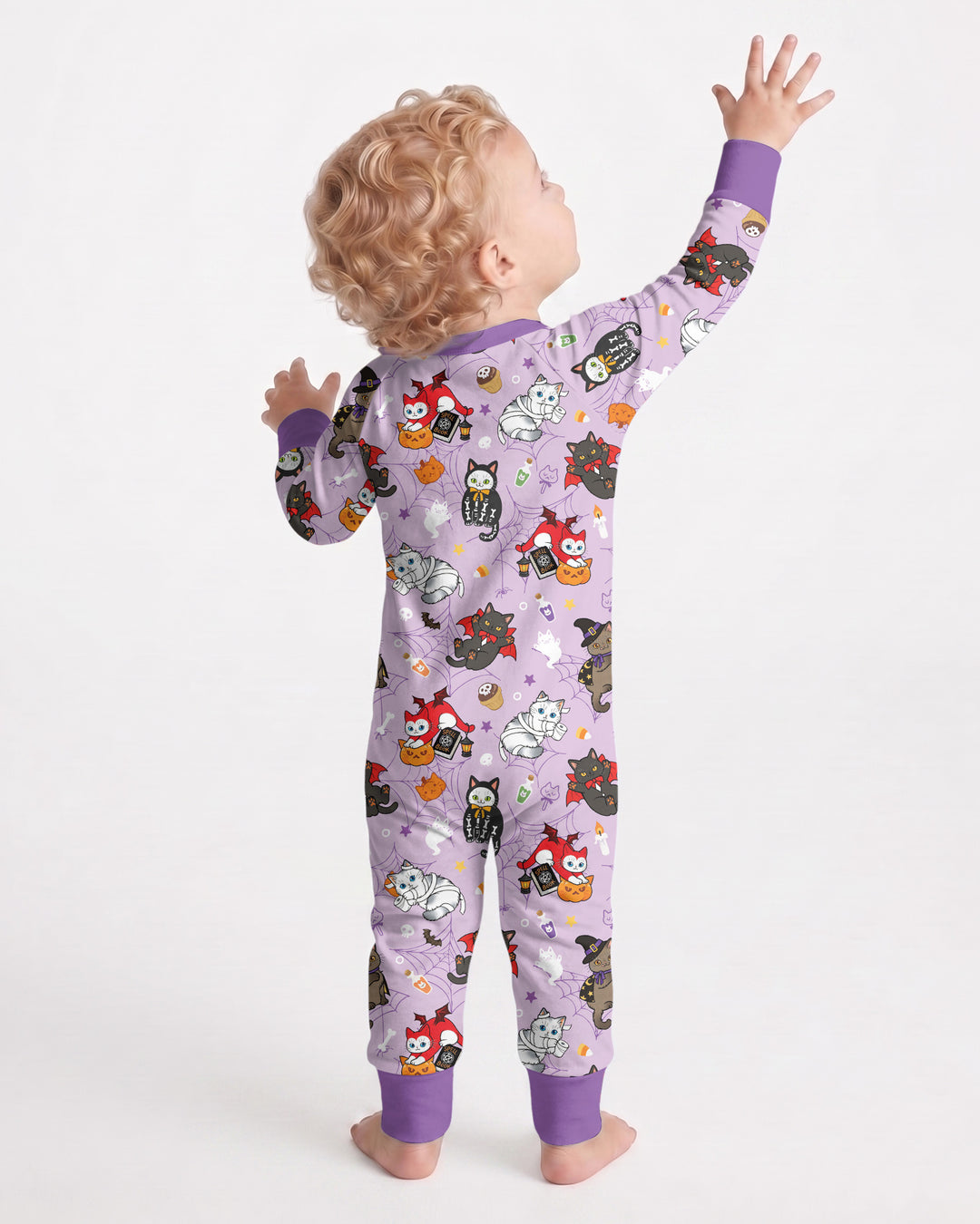 Spooky Kittie Bamboo Convertible Zippy