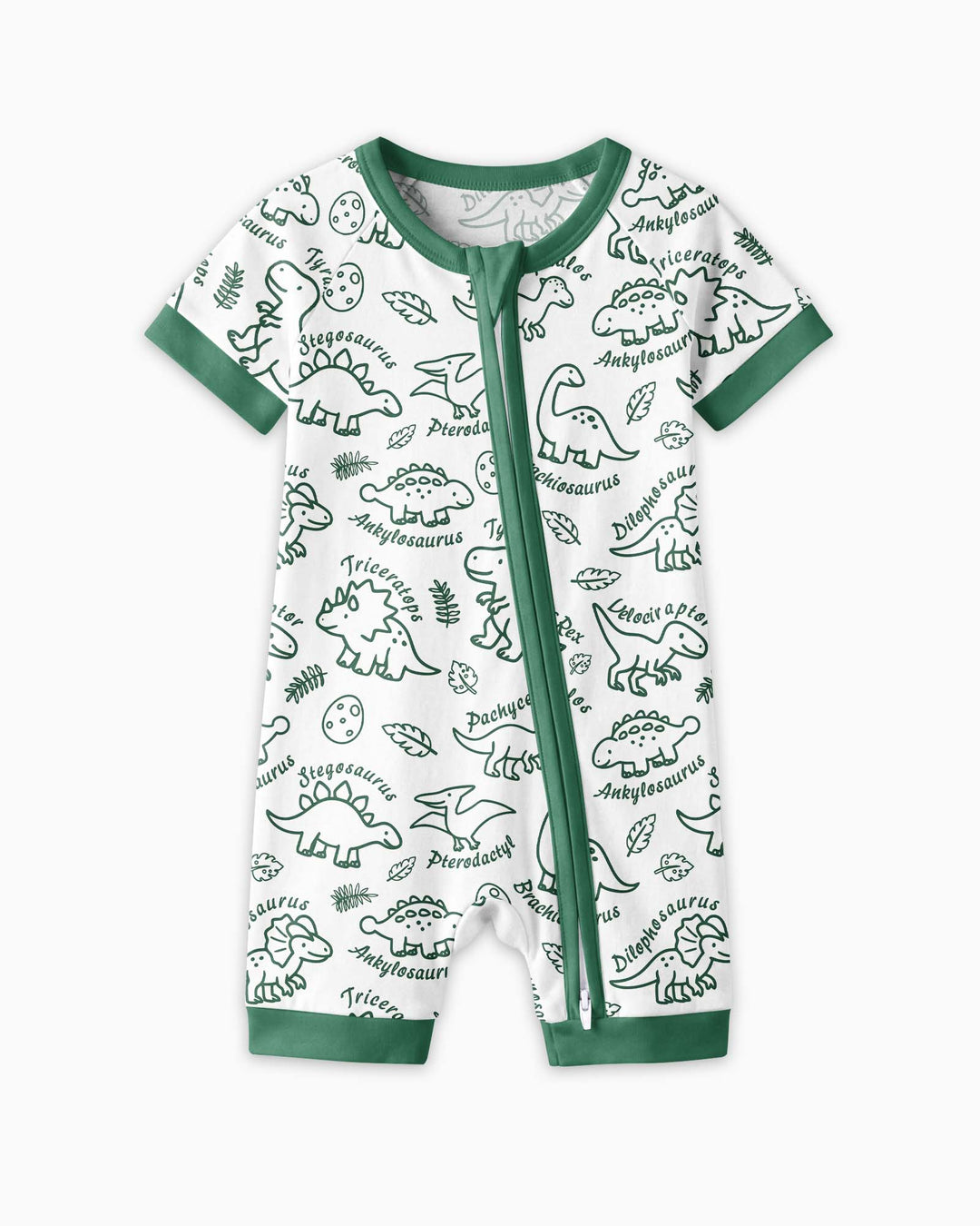 Dinosaur Park Bamboo Shorty Zippy