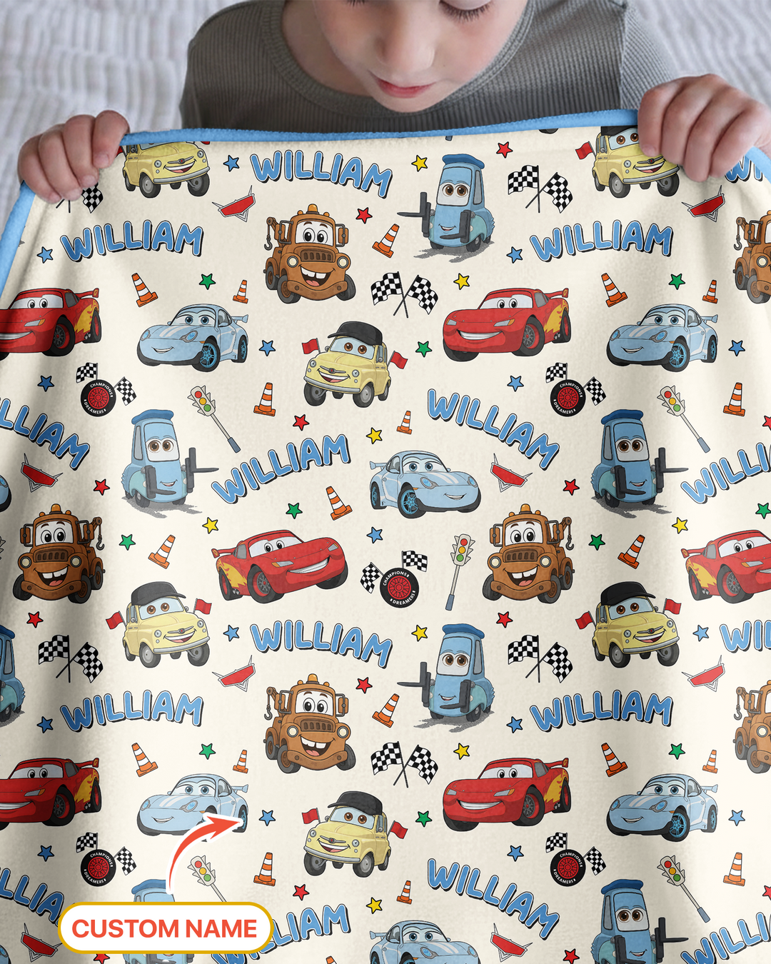 Car Movie Bamboo Blanket