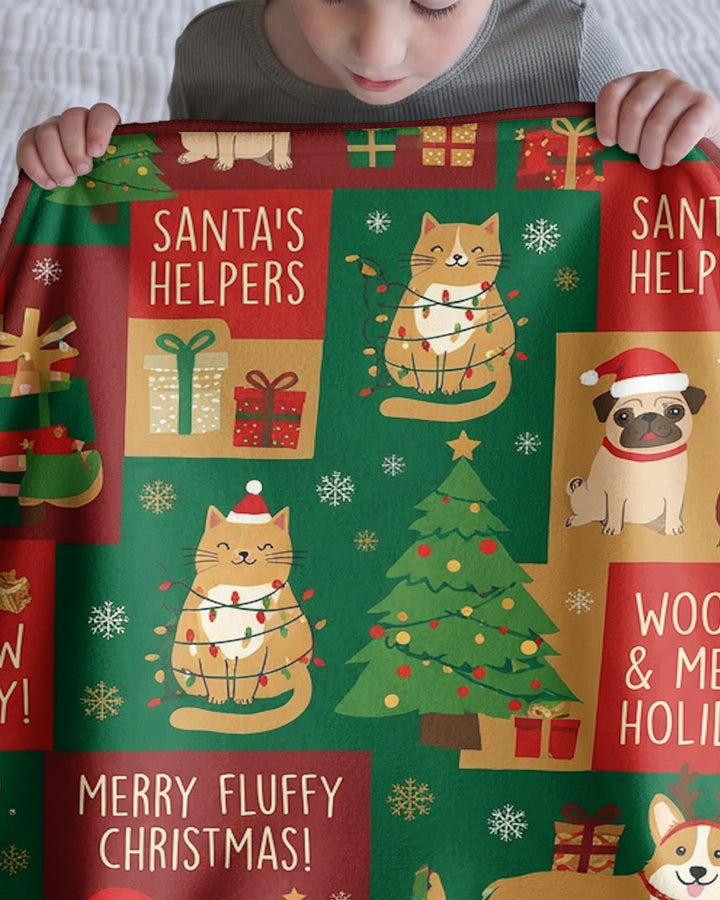 Jolly Paws Hugs Bamboo Blanket