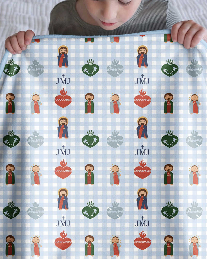 Holy Family Bamboo Blanket