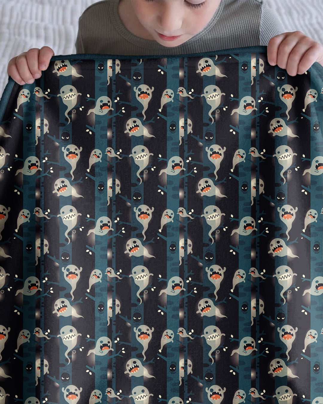 Scared yet Bamboo Blanket