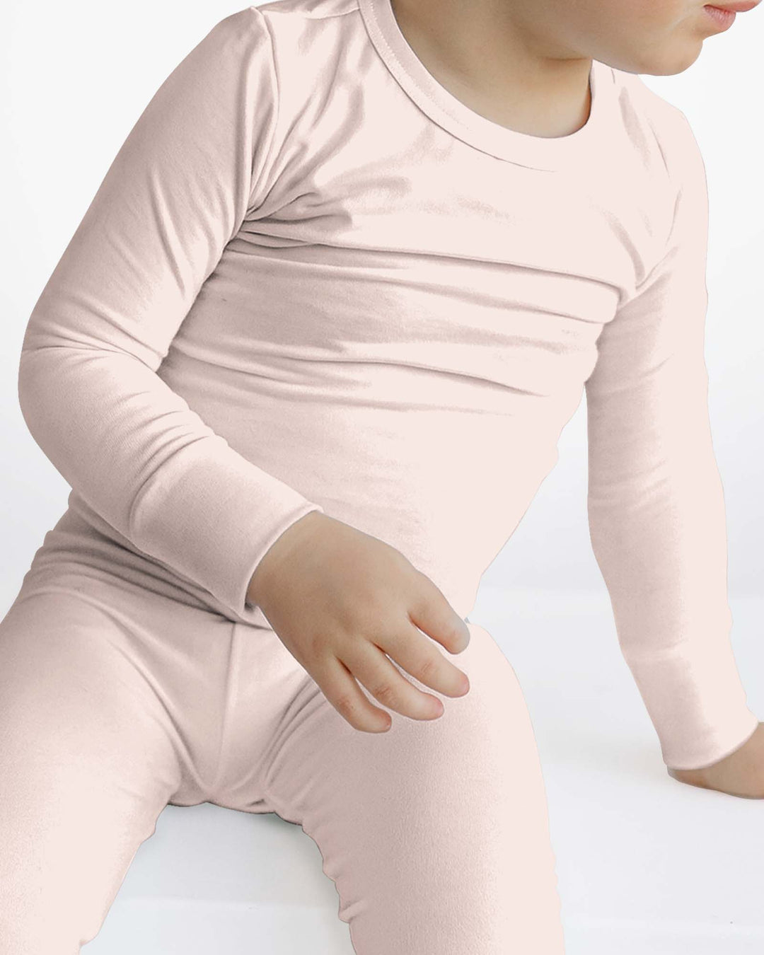 Blush Bamboo Two Piece Pajama Set