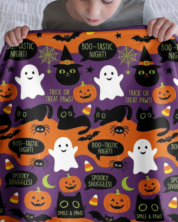 Boo-Tastic Night Bamboo Blanket