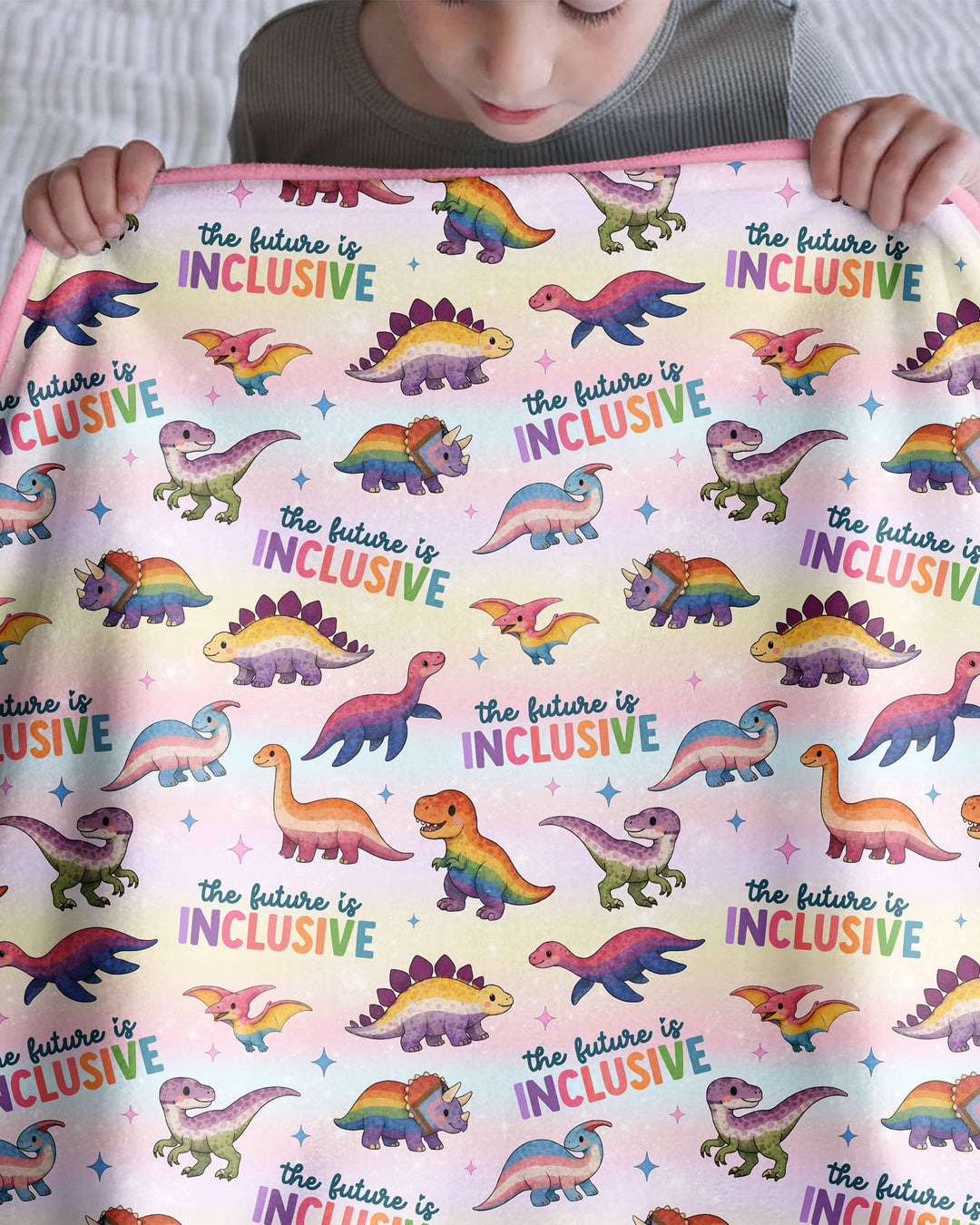The Future is Inclusive Bamboo Blanket