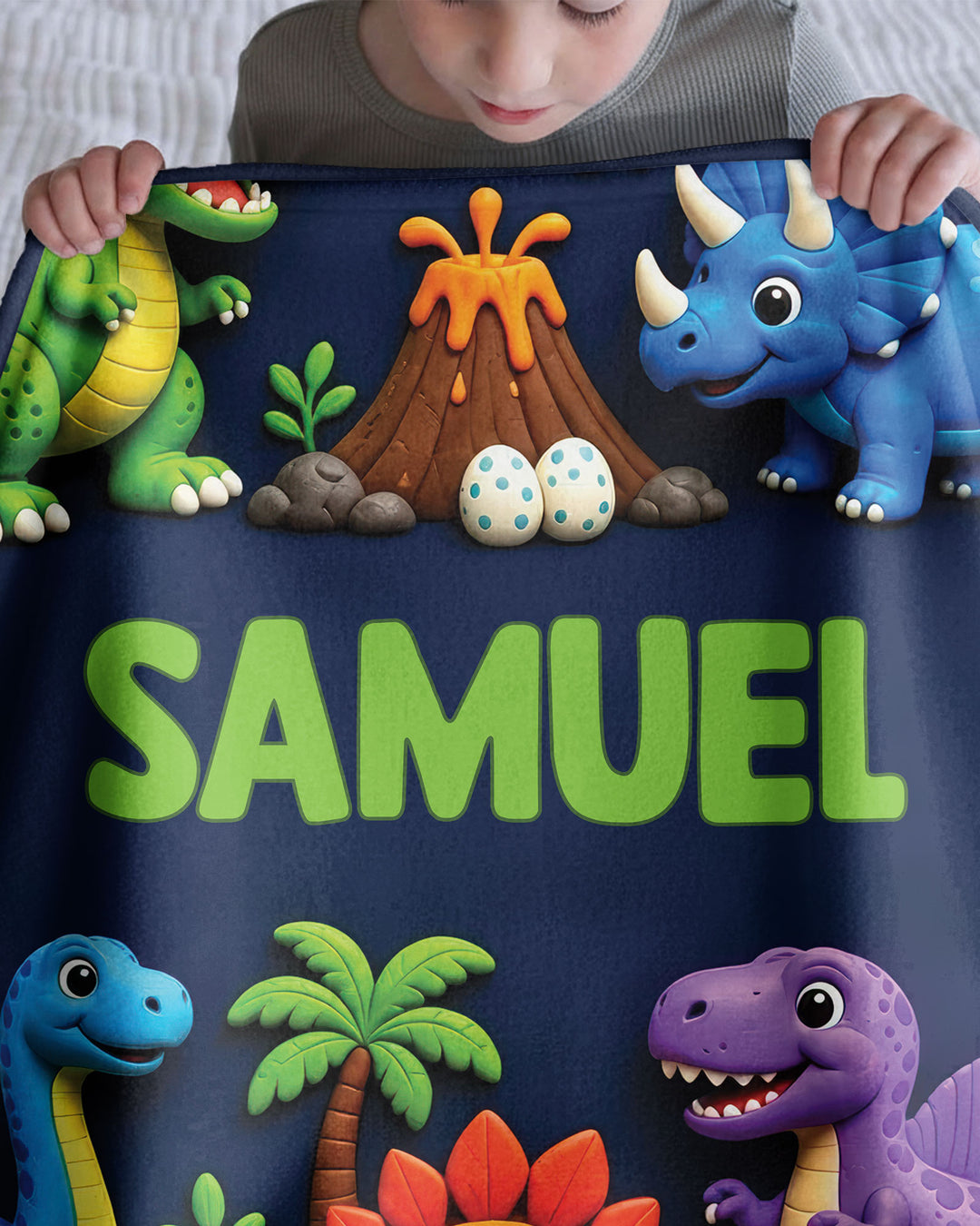 Woodland Animals Bamboo Blanket