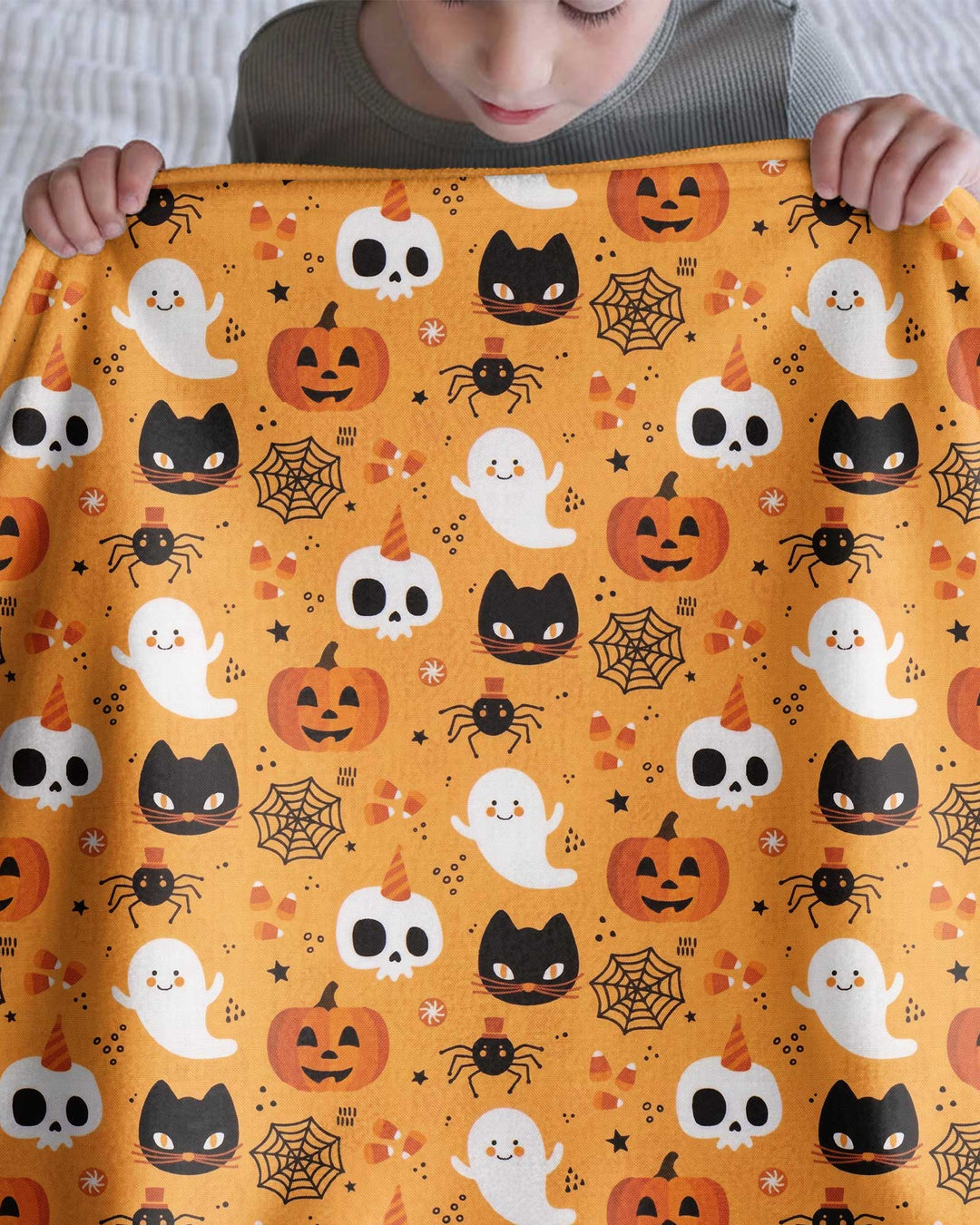 Halloween Party Bamboo Blanket