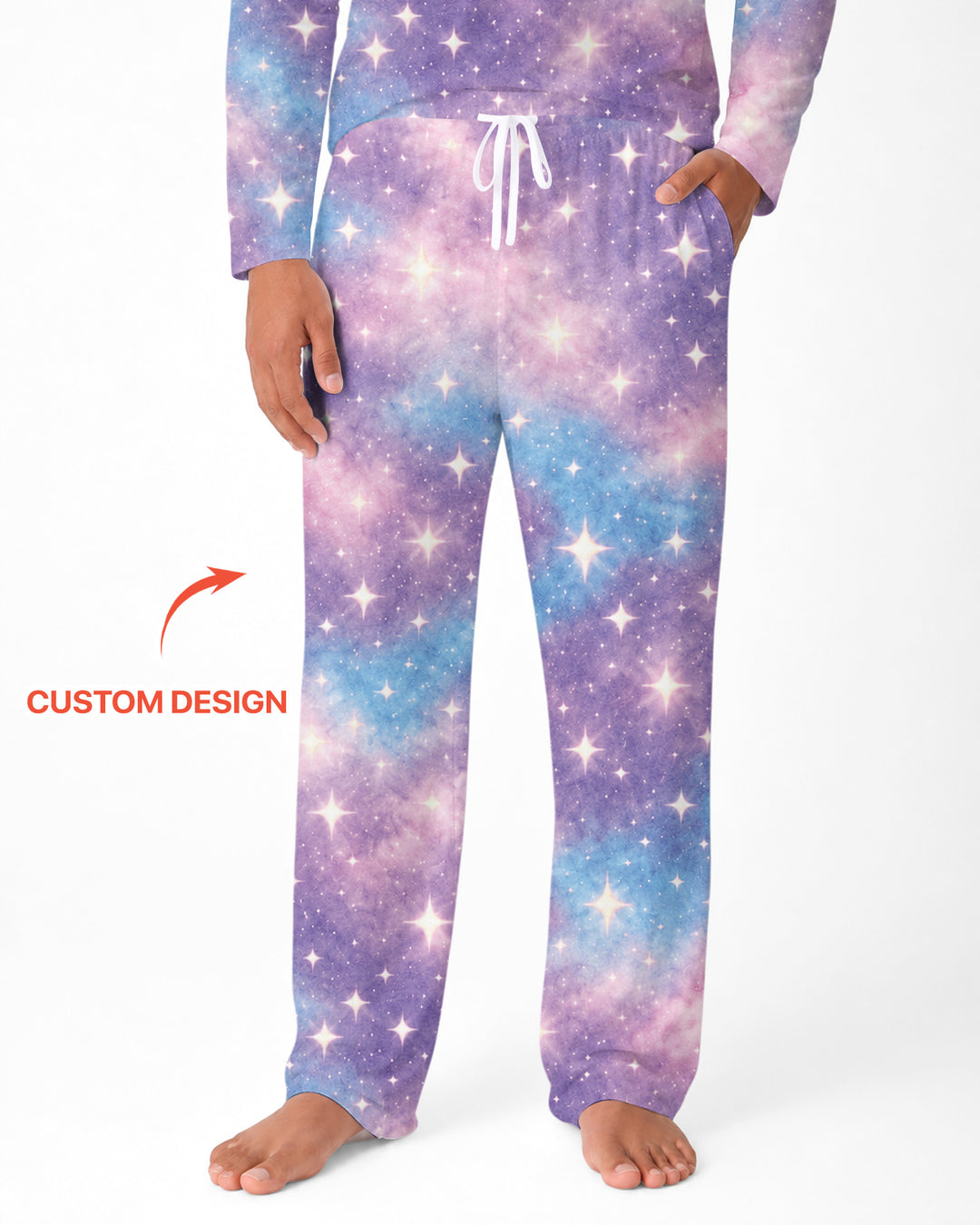 Matching Squishy Dumplings Costume Bamboo Men's Pajama Set