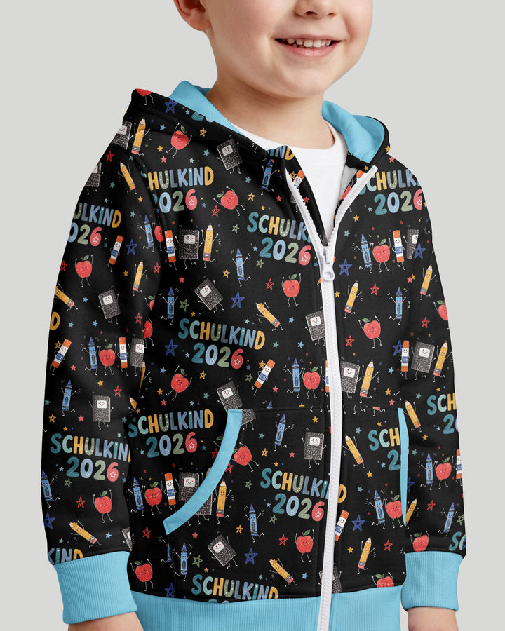 First Day Fun 2026 Bamboo Zip Hoodie