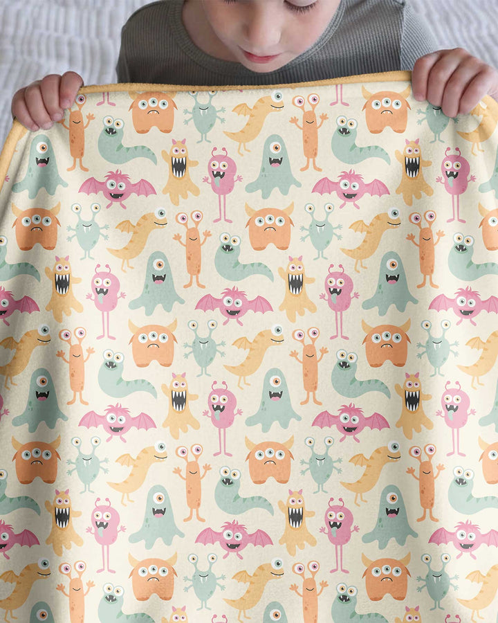Monster Boo Bash Bamboo Blanket