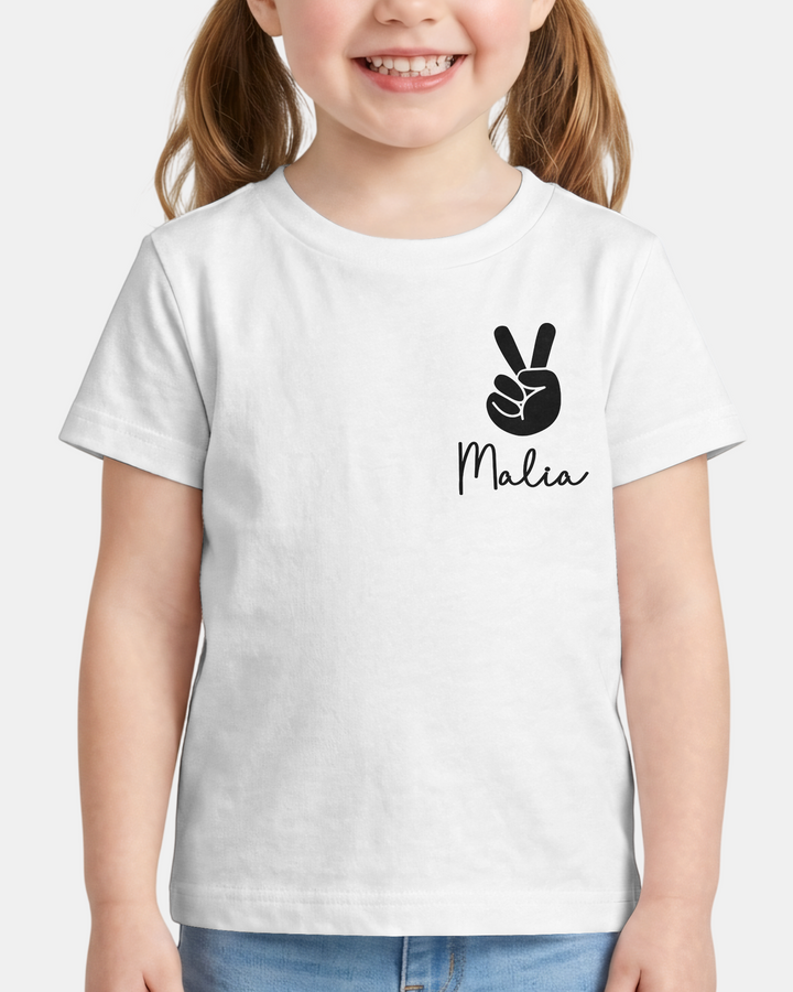 Custom Name First Day of School 2026 Bamboo Crewneck T-Shirt