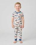 Hooked On Freedom Bamboo Two Piece Short Sleeve Pajama Set