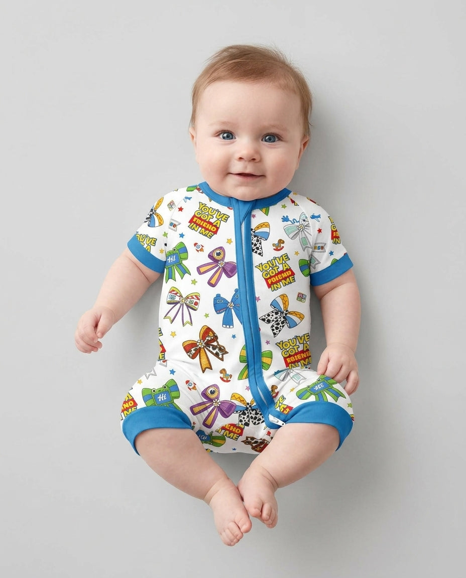 Magical Mirror Bow Bamboo Shorty Zippy