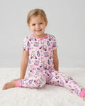 Dad's Golf Buddy Bamboo Two Piece Short Sleeve Pajama Set