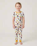 Little Cowgirl Bamboo Two Piece Short Sleeve Pajama Set
