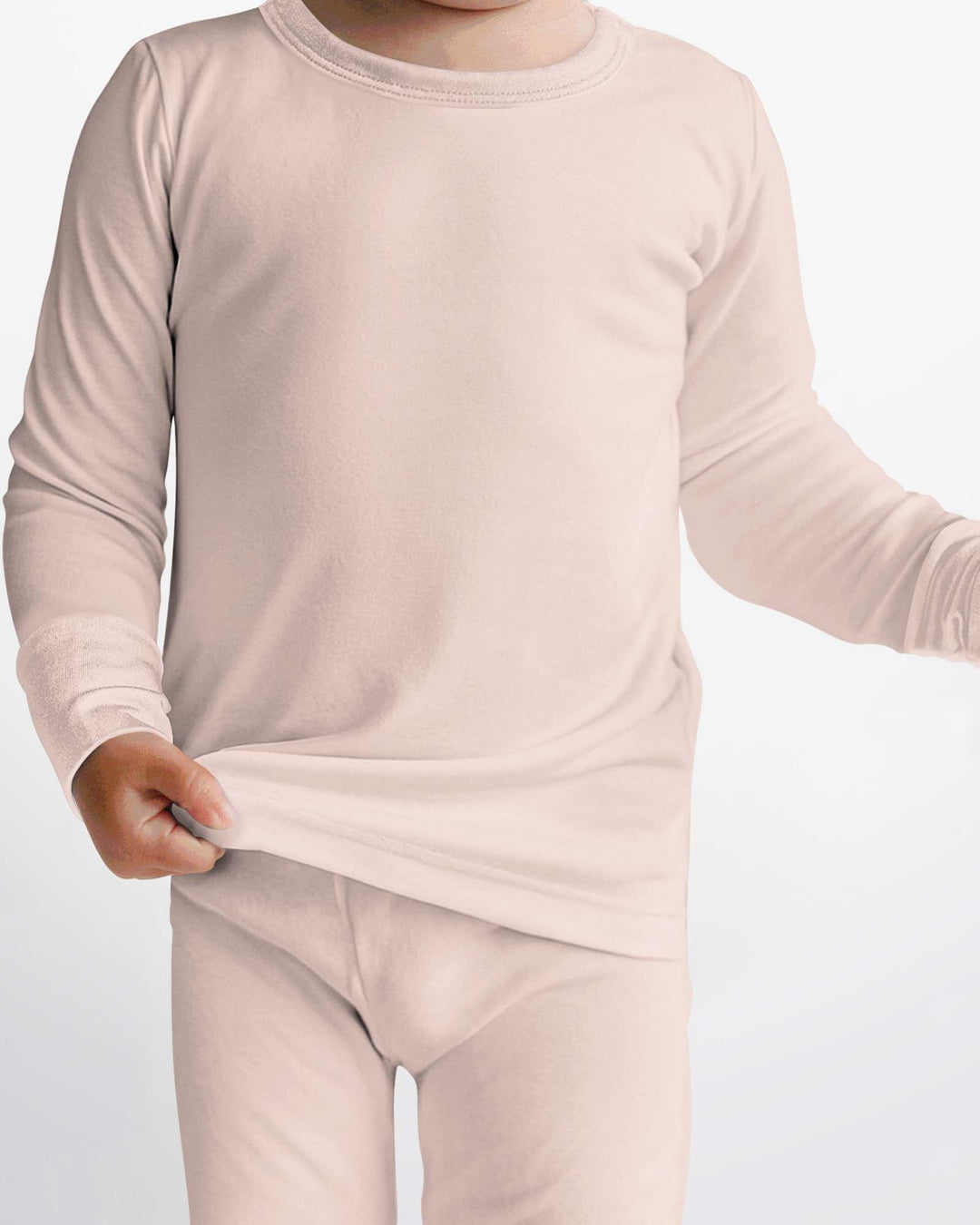Blush Bamboo Two Piece Pajama Set
