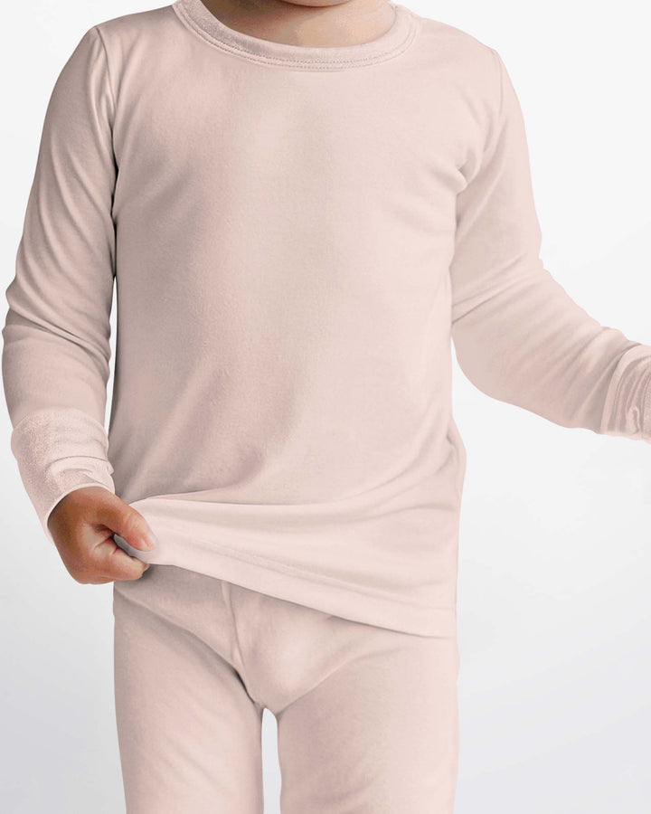 Blush Bamboo Two Piece Pajama Set