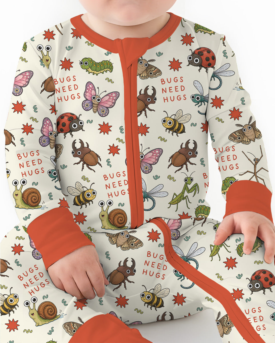 Bugs Need Hug Bamboo Convertible Zippy