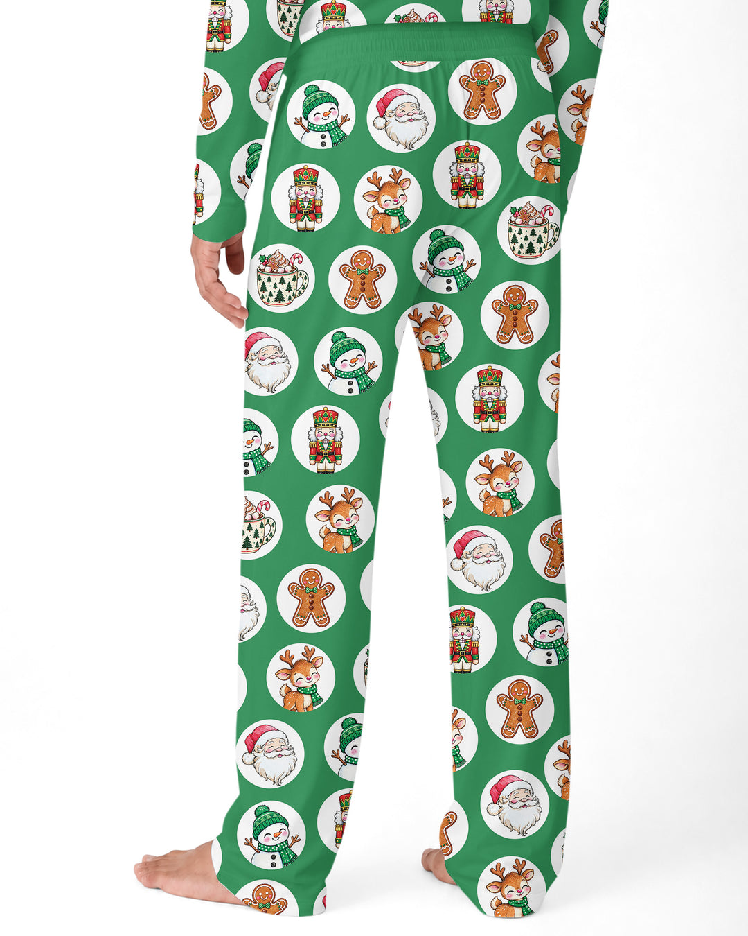 Distressed Holiday Bamboo Men's Pajama Set