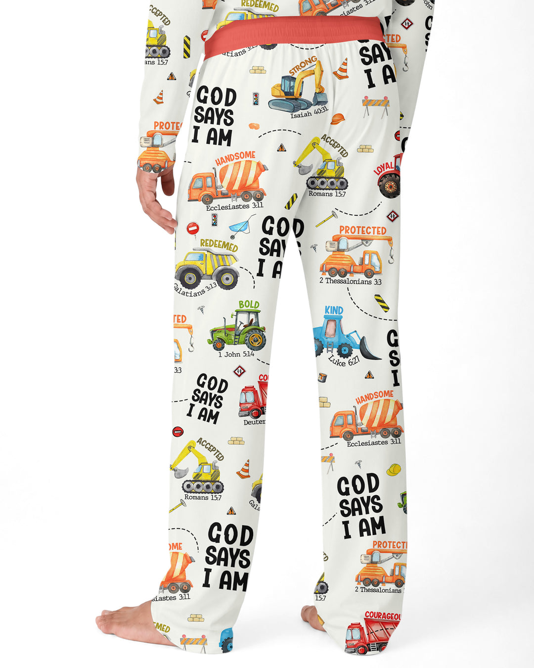 God Says I am Bamboo Men's Pyjamas Set