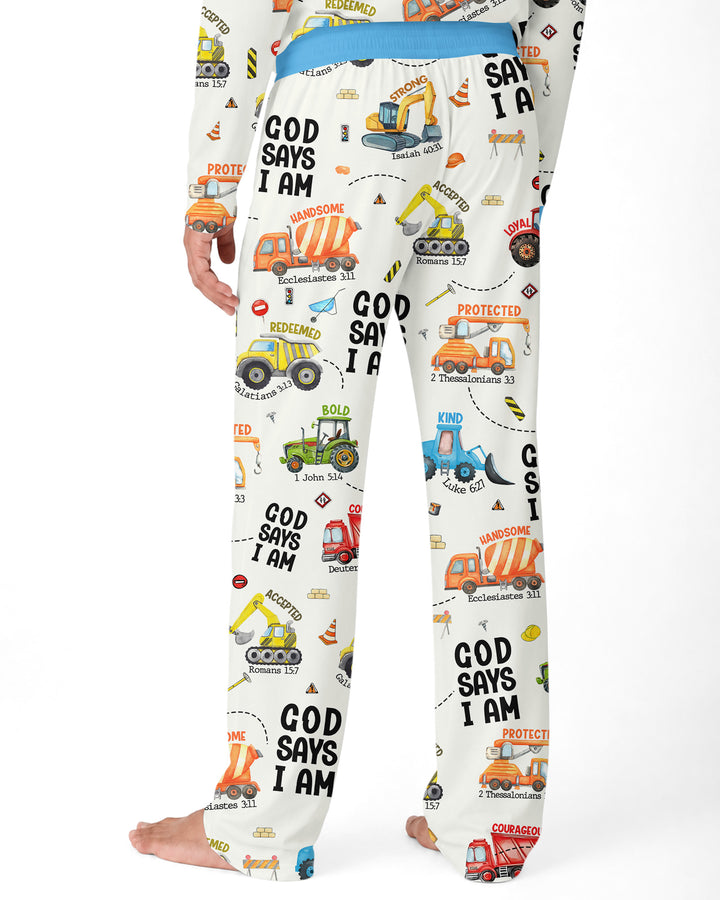 God Says I am Bamboo Men's Pyjamas Set