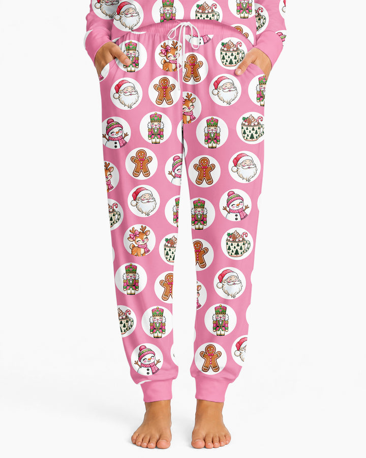 Distressed Holiday Bamboo Women Pajama Set