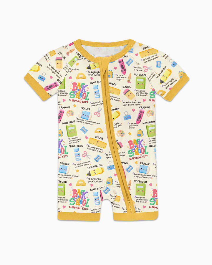 Back To School Survival Kit Bamboo Shorty Zippy