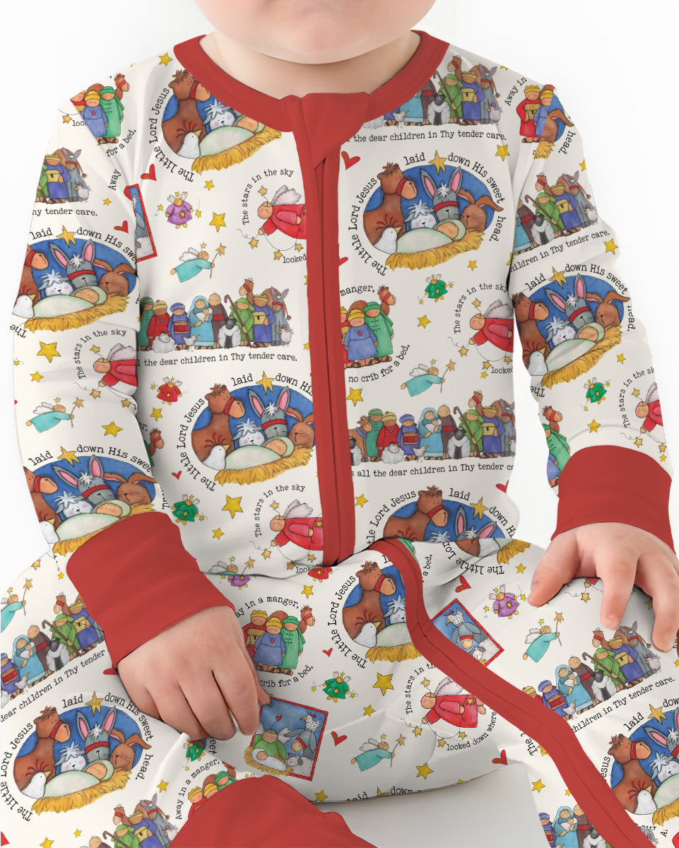 Away In A Manger Blessings Bamboo Convertible Zippy