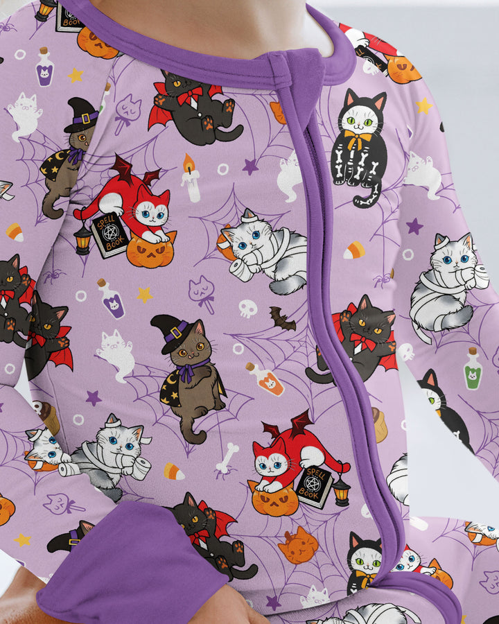 Spooky Kittie Bamboo Convertible Zippy
