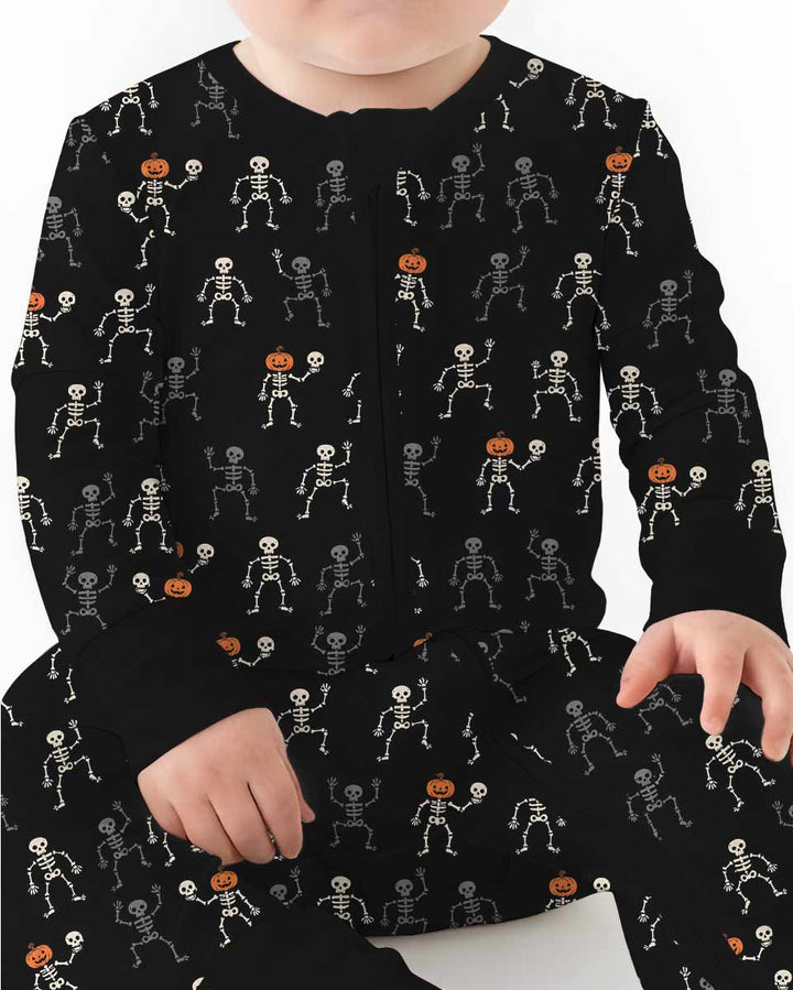 Halloween Dancing Skeleton Bamboo Convertible Zippy