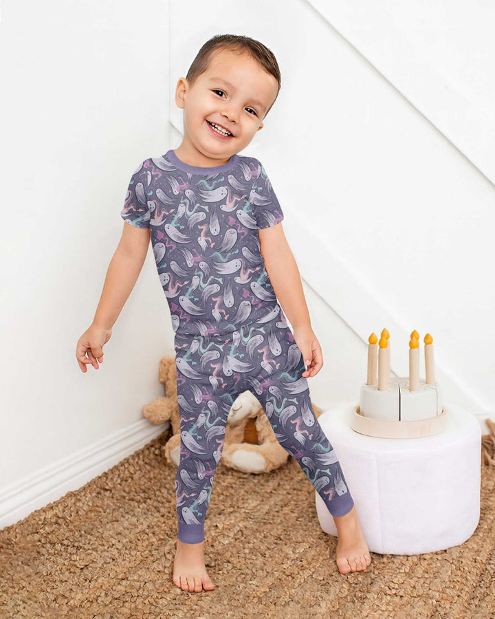 Whimsical Spirits Bamboo Two Piece Short Sleeve Pajama Set