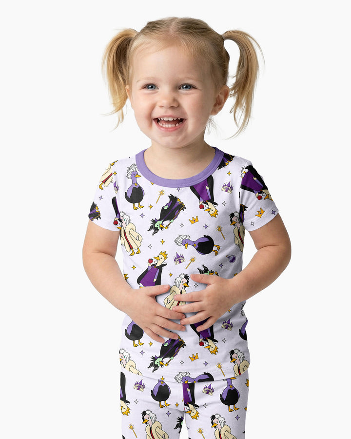 Evil Goose Bamboo Two Piece Short Sleeve Pajama Set