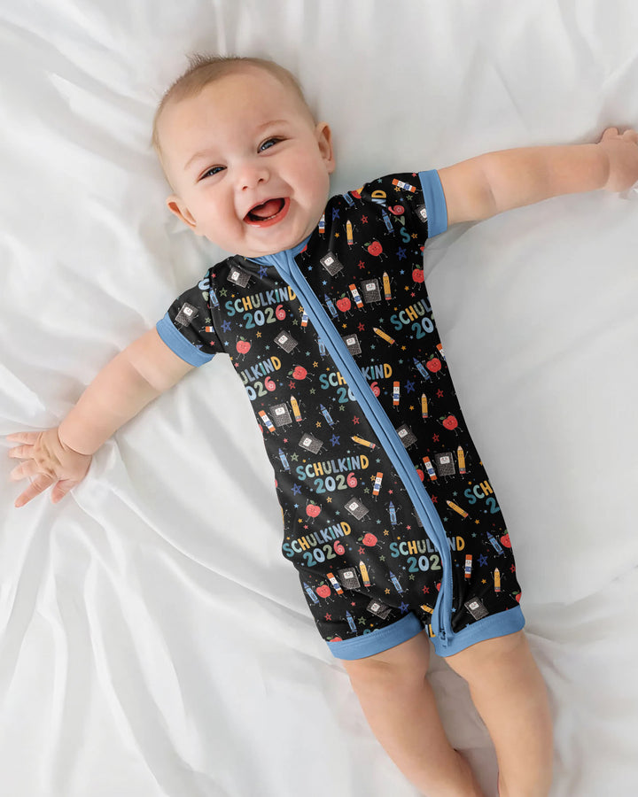 First Day Fun 2026 Bamboo Shorty Zippy
