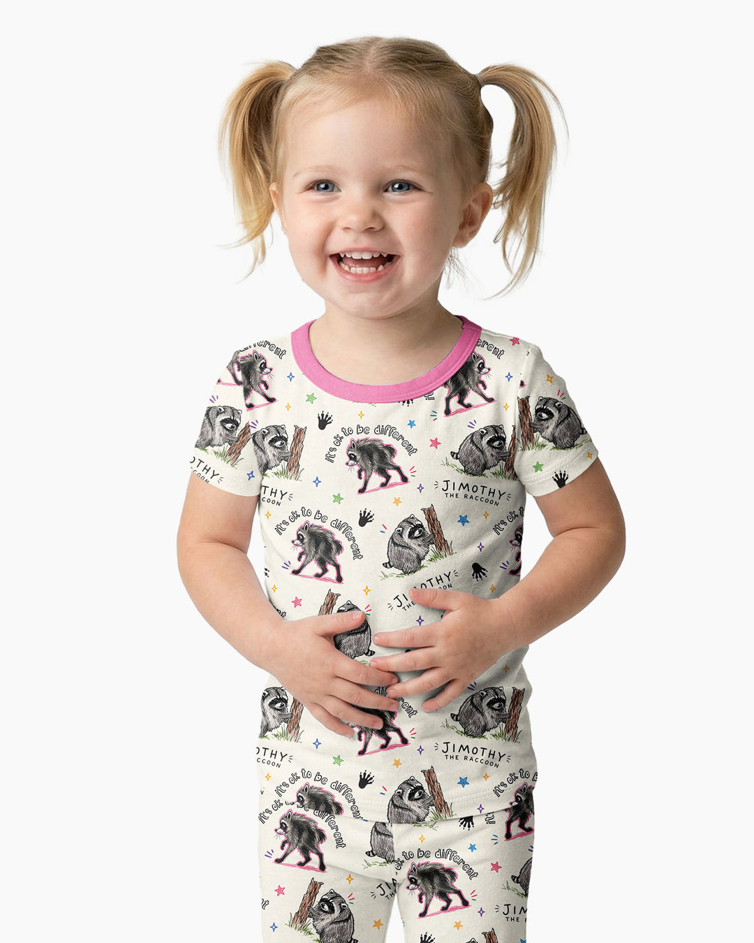 It's Okay to be Jimothy Bamboo Two Piece Short Sleeve Pajama Set