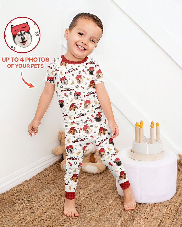 CUSTOM Template Bamboo Two Piece Short Sleeve Pyjamas Set