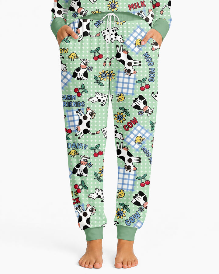 Moo Moo Chick Bamboo Women Pajama Set