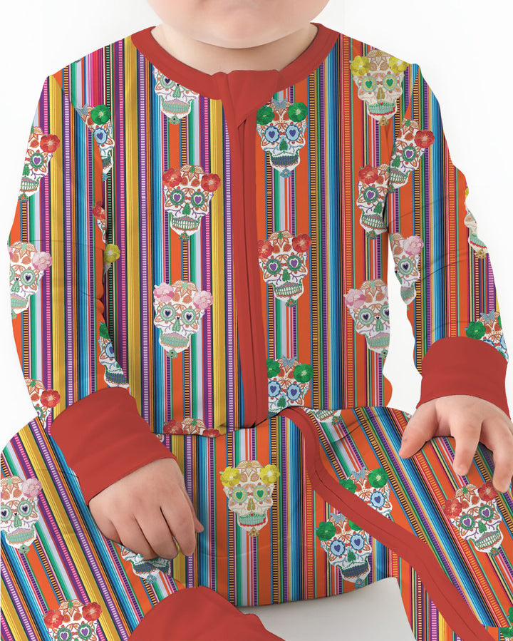 Day of the Dead Vintage Bamboo Convertible Zippy