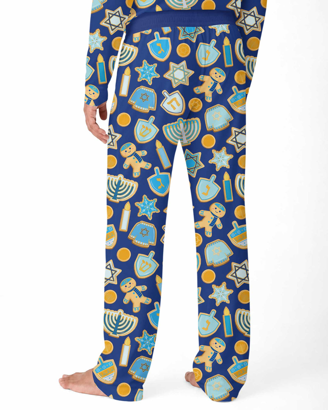 Hanukkah Cookies Bamboo Men's Pajama Set