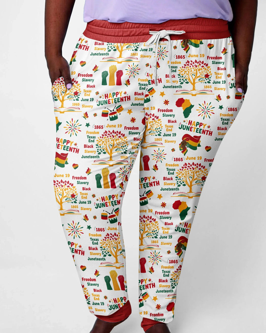 Happy Juneteenth Bamboo Women Pajama Set