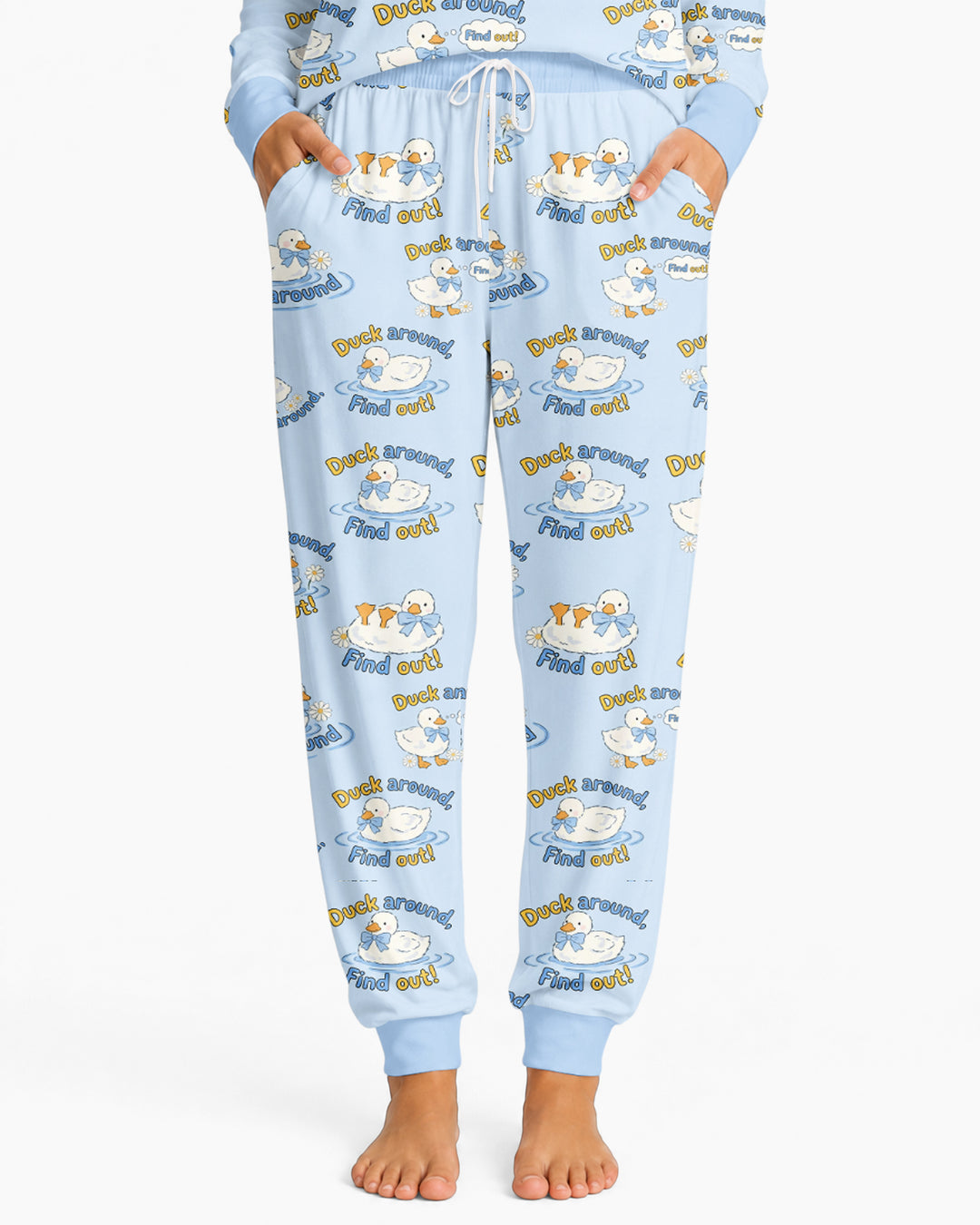 The Duck Around Bamboo Women Pajama Set