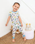 Bark-O-Ween Bamboo Two Piece Short Sleeve Pajama Set