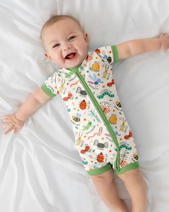 Bug Field Guide Bamboo Shorty Zippy